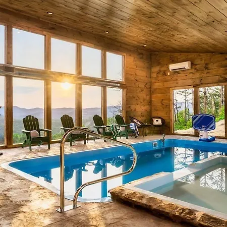 Villa Million Dollar View With Indoor Pool,Arcade,Hot Tub